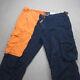 Vintage Polo Ralph Lauren Pant Men 36x34 Blue Military Paratrooper Utility Cargo