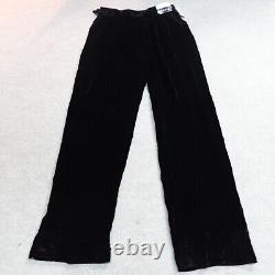 Vintage Polo Ralph Lauren Pants 33 x 33 Black Velvet Side Adjusters Warwick NEW