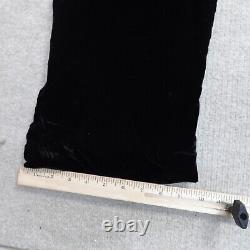 Vintage Polo Ralph Lauren Pants 33 x 33 Black Velvet Side Adjusters Warwick NEW