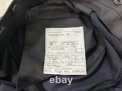 Vintage Polo Ralph Lauren Pants 34 Black Made In Italy Cuffed Pleated Trousers