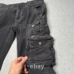 Vintage Polo Ralph Lauren Pants Mens 33x32 Corduroy Cargo Paratrooper Military