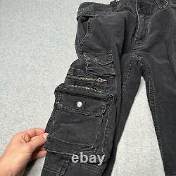 Vintage Polo Ralph Lauren Pants Mens 33x32 Corduroy Cargo Paratrooper Military