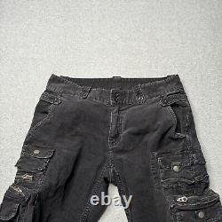 Vintage Polo Ralph Lauren Pants Mens 33x32 Corduroy Cargo Paratrooper Military