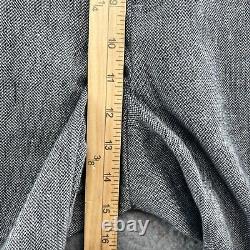 Vintage Polo Ralph Lauren Pants Mens 35X32 Linen Cotton Pleated Herringbone