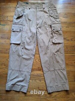 Vintage Polo Ralph Lauren Pants Mens 36x29 Cargo Military Paratrooper