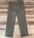 Vintage Polo Ralph Lauren Pants Mens 38 Cuffed Virgin Wool Italy Pleated Trouser
