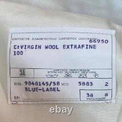 Vintage Polo Ralph Lauren Pants Mens 38 Cuffed Virgin Wool Italy Pleated Trouser
