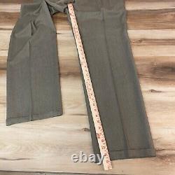 Vintage Polo Ralph Lauren Pants Mens 38 Cuffed Virgin Wool Italy Pleated Trouser