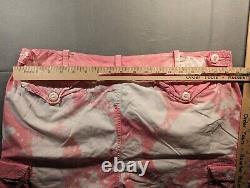 Vintage Polo Ralph Lauren Pants Mens 38x30 Pink Paratrooper Military Cargo