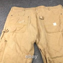 Vintage Polo Ralph Lauren Pants Mens 48x30 Beige Double Knee Biker Carpenter