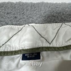 Vintage Polo Ralph Lauren Paratrooper Cargo Pant 38x32 White Military Adjustable