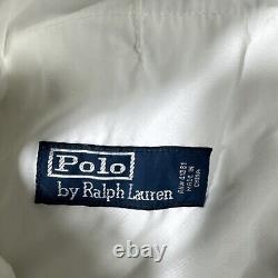 Vintage Polo Ralph Lauren Paratrooper Cargo Pant 38x32 White Military Adjustable