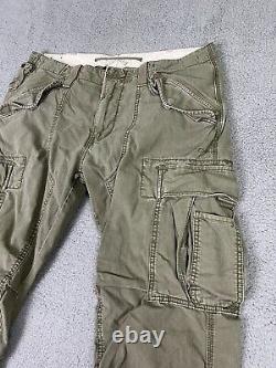 Vintage Polo Ralph Lauren Paratrooper Cargo Pants Men's 36x34 Tactical Military