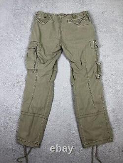 Vintage Polo Ralph Lauren Paratrooper Cargo Pants Men's 36x34 Tactical Military