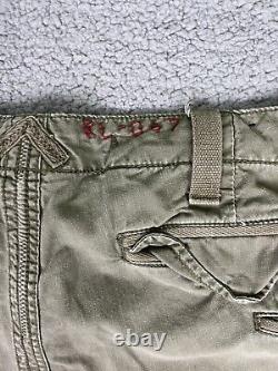 Vintage Polo Ralph Lauren Paratrooper Cargo Pants Men's 36x34 Tactical Military