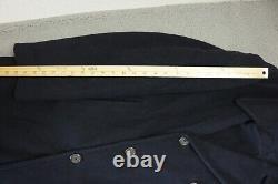 Vintage Polo Ralph Lauren Pea Coat Jacket Men's Size Extra Large Blue