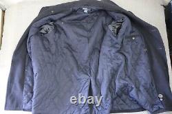 Vintage Polo Ralph Lauren Pea Coat Jacket Men's Size Extra Large Blue