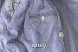 Vintage Polo Ralph Lauren Pea Coat Jacket Men's Size Extra Large Blue