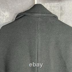 Vintage Polo Ralph Lauren Peacoat Marine Navy Wool 13 Star Buttons Large