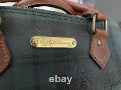 Vintage Polo Ralph Lauren Plaid Blackwatch Tartan Handbag Speedy Doctors Bag