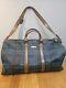 Vintage Polo Ralph Lauren Plaid Duffle Bag Travel Carry On With Shoulder Strap