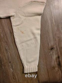 Vintage Polo Ralph Lauren Polo Bear Hand Knit Jumper, Size Large