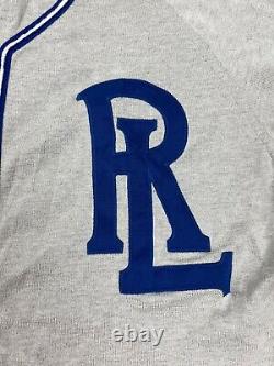 Vintage Polo Ralph Lauren Polo Sport Baseball Jersey 2003 Large Zip Down