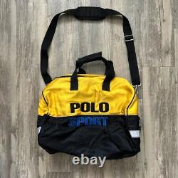 Vintage Polo Ralph Lauren Polo Sport Boston Duffle Messenger Bag