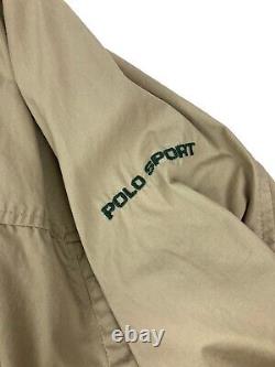 Vintage Polo Ralph Lauren Polo Sport Khaki Jacket Military Size XL Mens