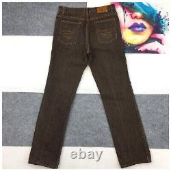 Vintage Polo Ralph Lauren Polo Western Denim Jeans Mens Size 32 x 32 Made in USA