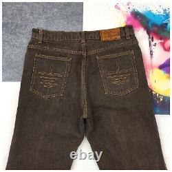 Vintage Polo Ralph Lauren Polo Western Denim Jeans Mens Size 32 x 32 Made in USA