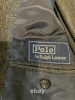 Vintage Polo Ralph Lauren Prince of Wales Glen Check Suit 40R 40L, Made in USA