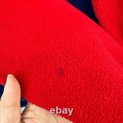 Vintage Polo Ralph Lauren Pullover Mens XL Hi Tech Fleece RL-93 Colorblock Logo