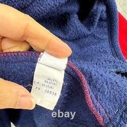 Vintage Polo Ralph Lauren Pullover Mens XL Hi Tech Fleece RL-93 Colorblock Logo