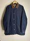 Vintage Polo Ralph Lauren Quilted Coat Work Jacket Size M Brown Corduroy Collar