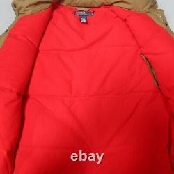 Vintage Polo Ralph Lauren Quilted Down Puffer Hunting Vest Size L NWT