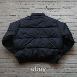 Vintage Polo Ralph Lauren Quilted Down Puffer Reversible Jacket Size XXL Puffy