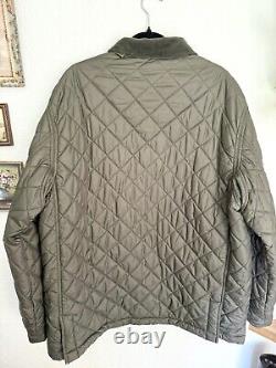 Vintage Polo Ralph Lauren Quilted Puffer Chore Field Barn Jacket Corduroy Preppy