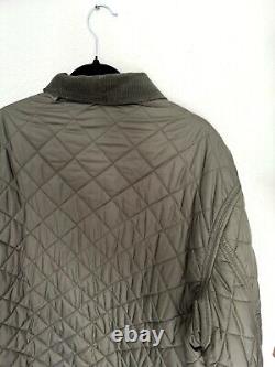 Vintage Polo Ralph Lauren Quilted Puffer Chore Field Barn Jacket Corduroy Preppy