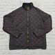 Vintage Polo Ralph Lauren Quilted Riding Jacket Size L Navy