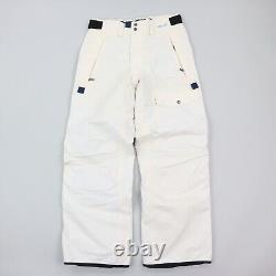 Vintage Polo Ralph Lauren RLX Sport Gore-Tex Freerider Pant Cream M Medium NWT