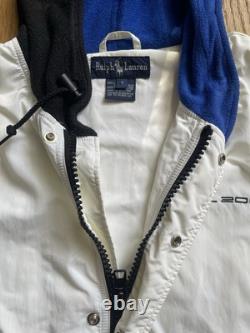 Vintage Polo Ralph Lauren RL 2000 Jacket Rare White Size S/M