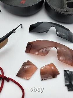 Vintage Polo Ralph Lauren RL? 2000 Sunglasses Black Made in Italy RL2000 In Case