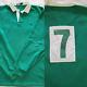 Vintage Polo Ralph Lauren Rare #7 Patch Long Sleeve Rugby Men's Xl Kelly Green