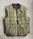 Vintage Polo Ralph Lauren Rare Quilted Down Riding Country Hunting Vest Xl