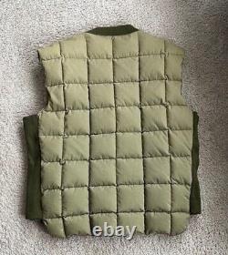 Vintage Polo Ralph Lauren Rare Quilted Down Riding Country Hunting Vest XL