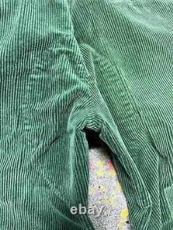 Vintage Polo Ralph Lauren Riding Pants Green Men's 30x30 Buckle Corduroy Heavy