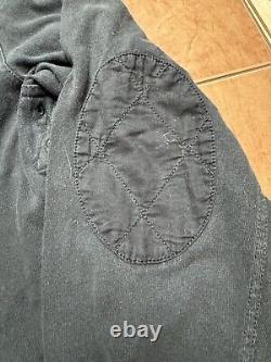 Vintage Polo Ralph Lauren Rugby Drawstring Collar Long Sleeve Polo Shirt Mens XL
