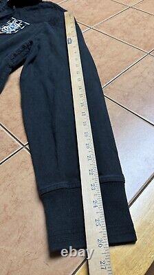 Vintage Polo Ralph Lauren Rugby Drawstring Collar Long Sleeve Polo Shirt Mens XL