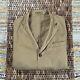Vintage Polo Ralph Lauren Rugby Khaki Blazer Chore Jacket Coat Men's Large Vtg